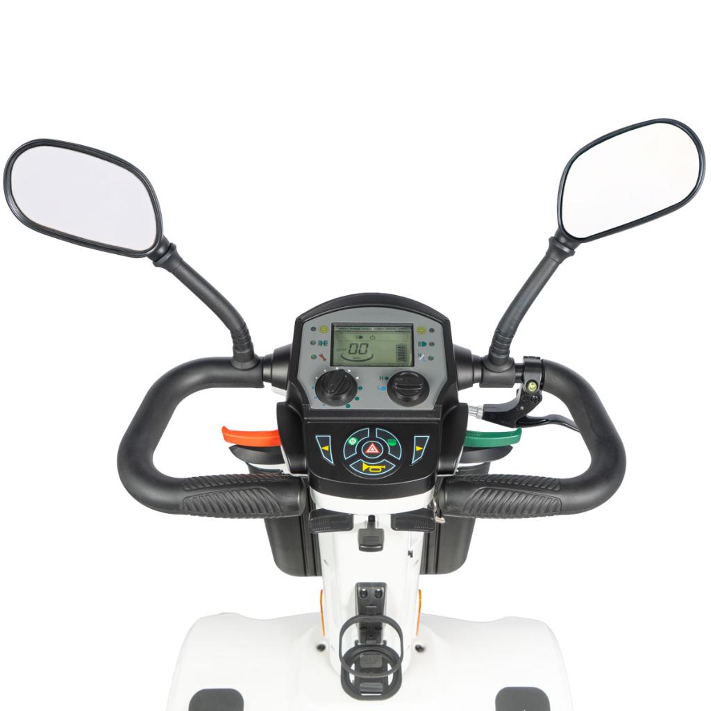 PERSEUS WHITE El - scooter | 15 km/t | 55 km | Lufthjul