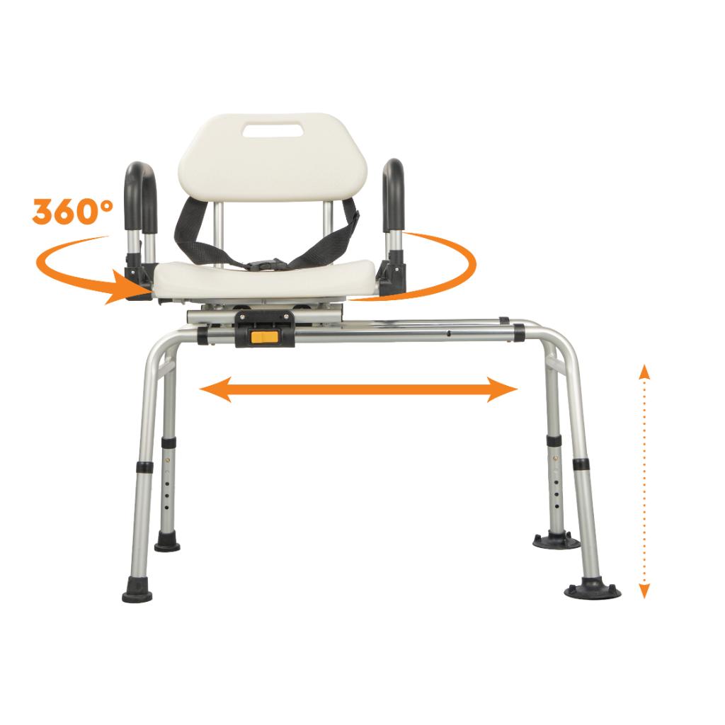 360 Badebænk | Drejbar