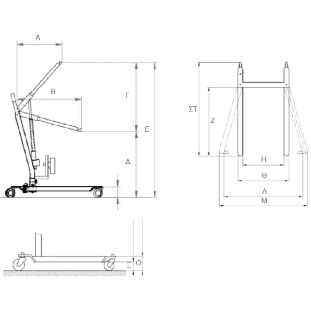 STAND UP Personlyft | Mobil stålift | 200 kg