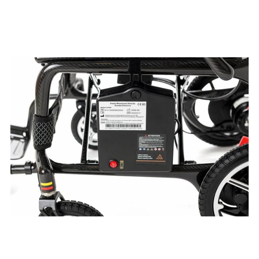 SITGO - 11,6 kg elektrisk lättviktsrullstol i kolfiber | SITGO