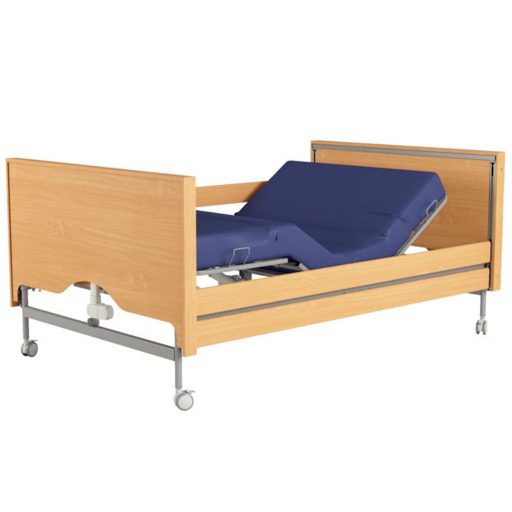 DREAM TIM WIDE DELUXE elektrisk plejeseng | 200 X 120 cm | Bøg
