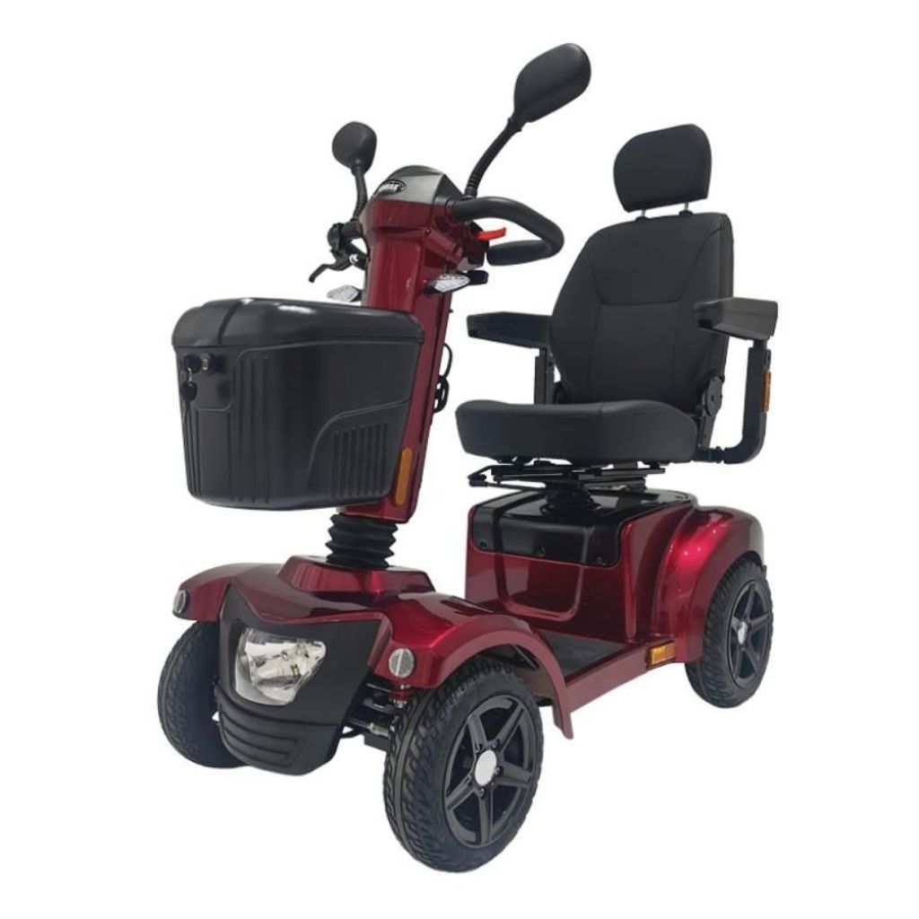 PERSEUS RED El-scooter | 15 km/h | 55 km | Luftfyllda hjul