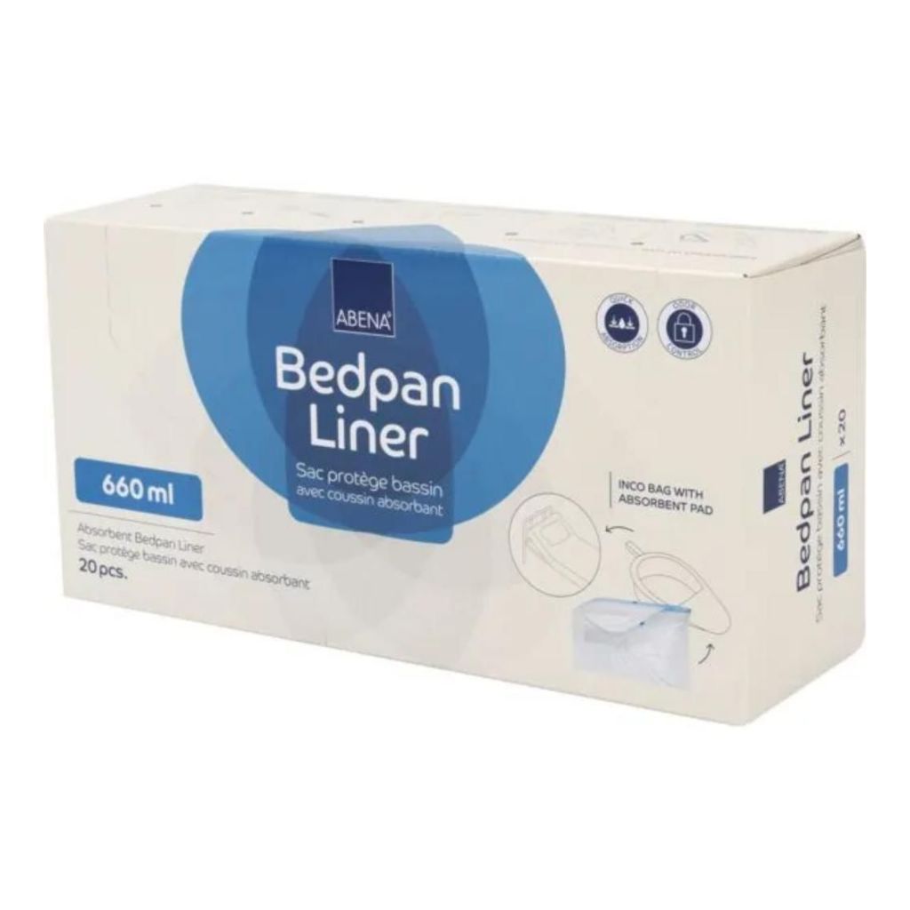 Absorberande inlägg för bäckenhink | 20 st. | absorberar 660 ml