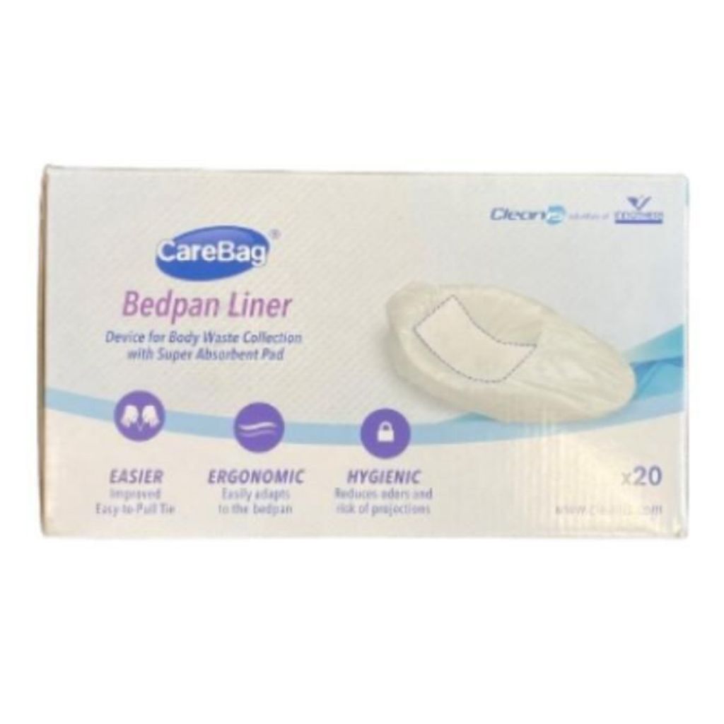 Absorberende indlæg til bækkenspand | 20 stk. | Absorberer 450 ml