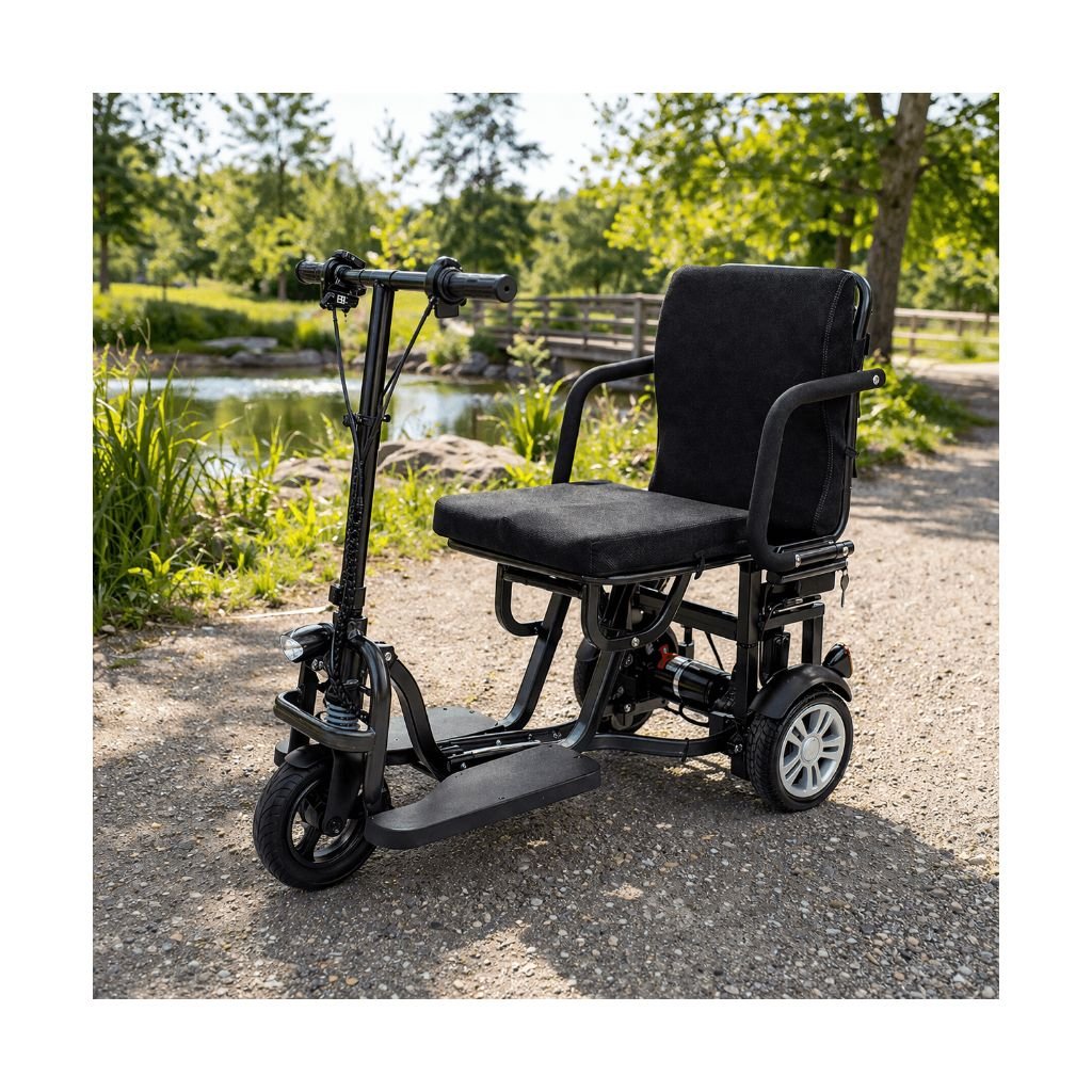 DUNE Hopfällbar elscooter | 3-hjulig | 24 kg
