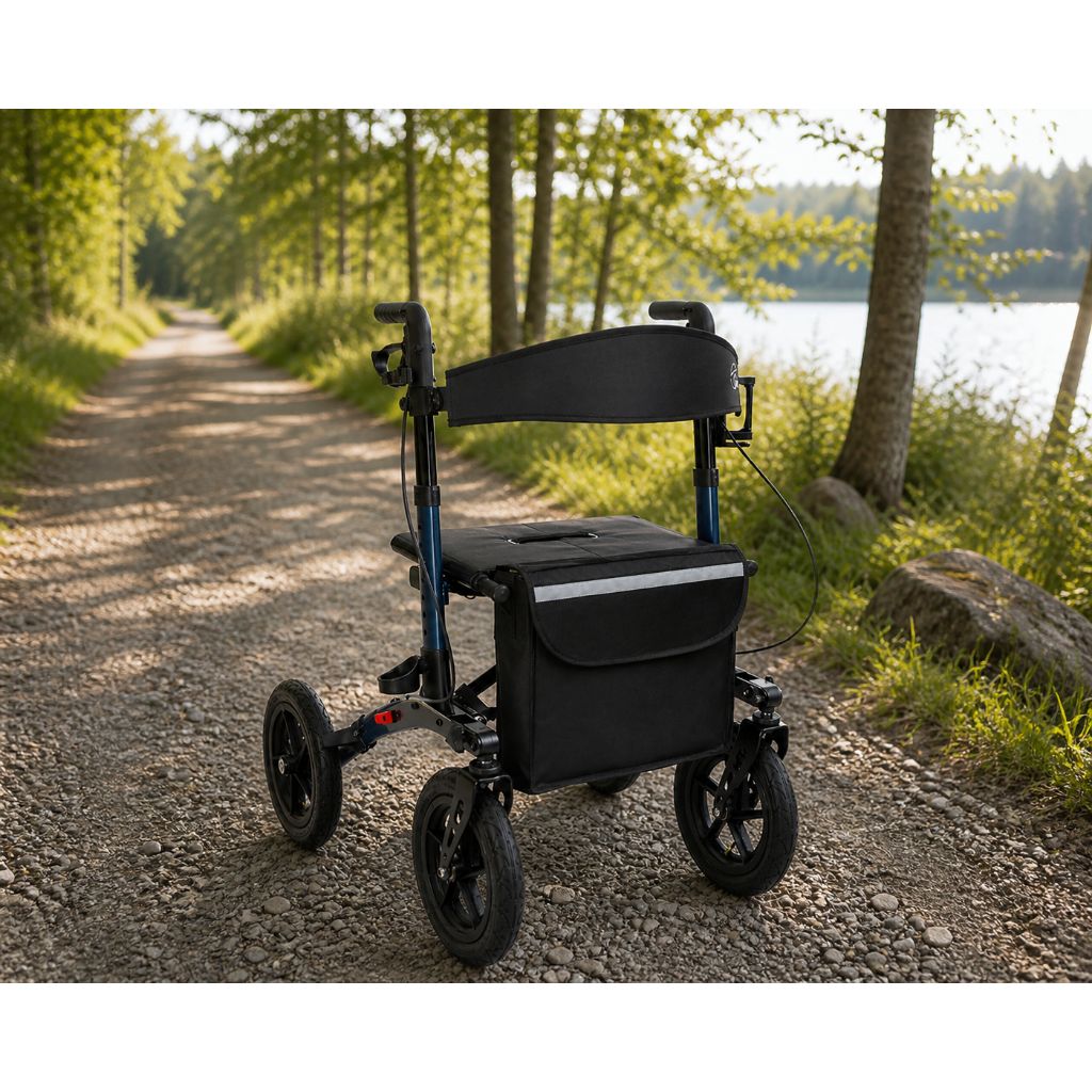 YOLA AIR | Rollator med luftfyllda hjul