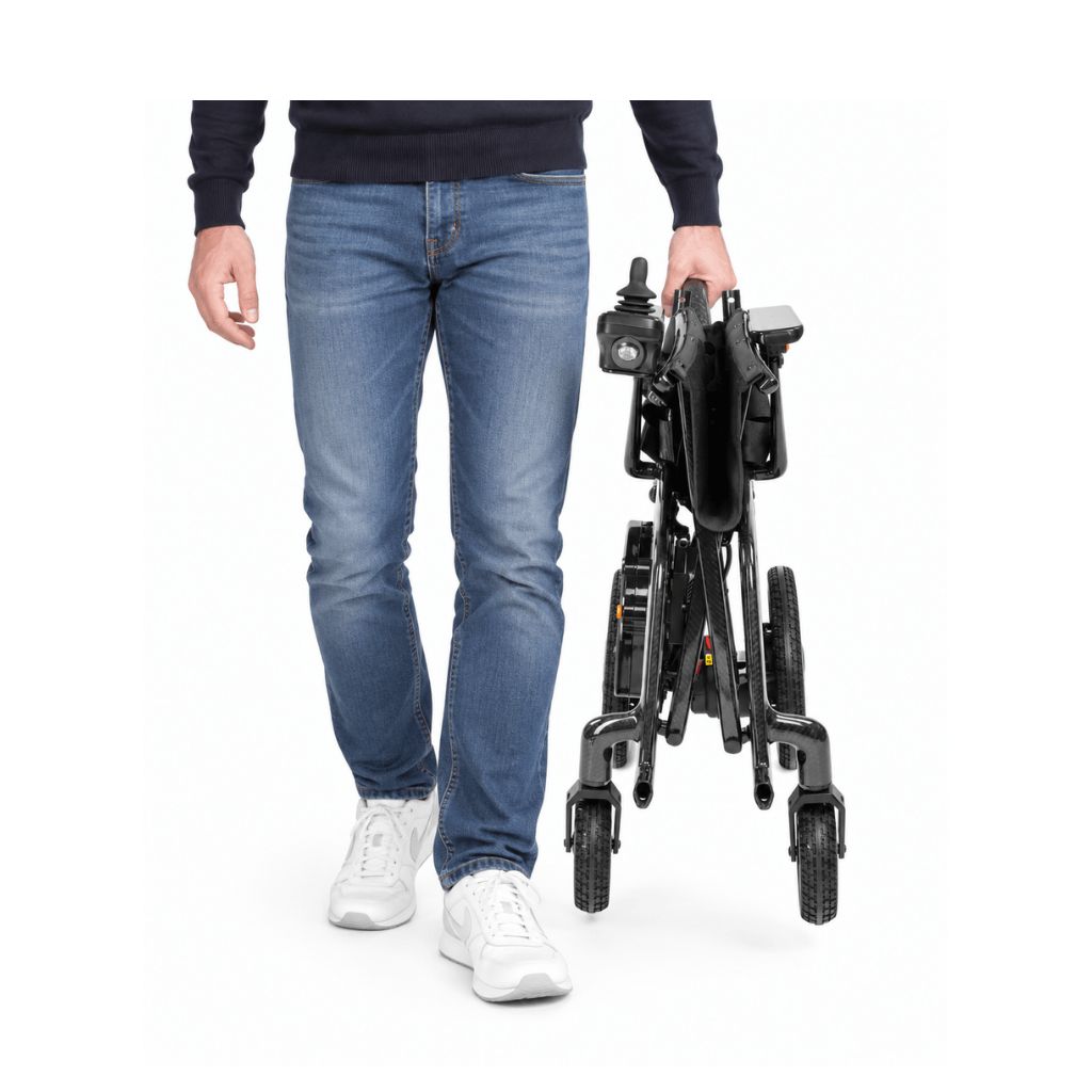 FLY TIM Elrullstol | Endast 10,9 kg