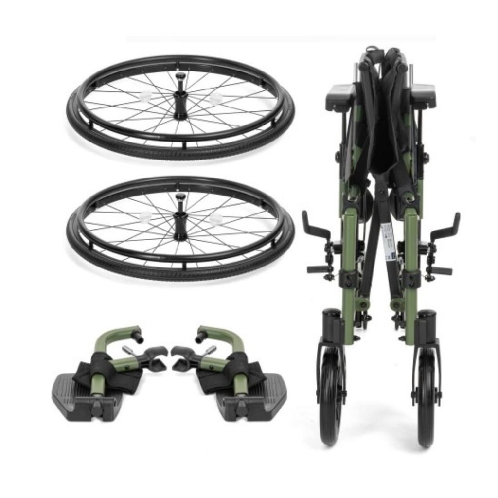 FRODO 46 cm | Ultralätt rullstol - TOPPMODELL | Endast 11,4 kg