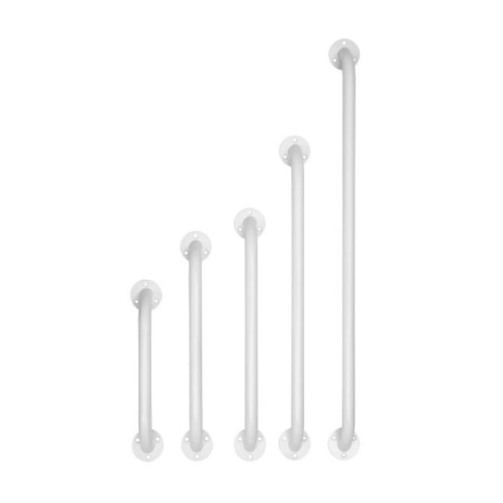 Stödhandtag vit/stål - 60 cm