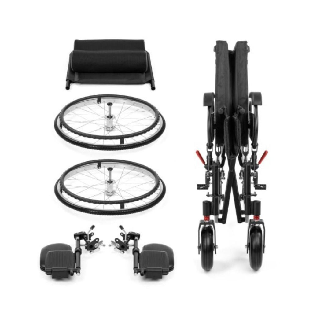 NEURO TIM | Letvægtskørestol med justerbart ryglæn