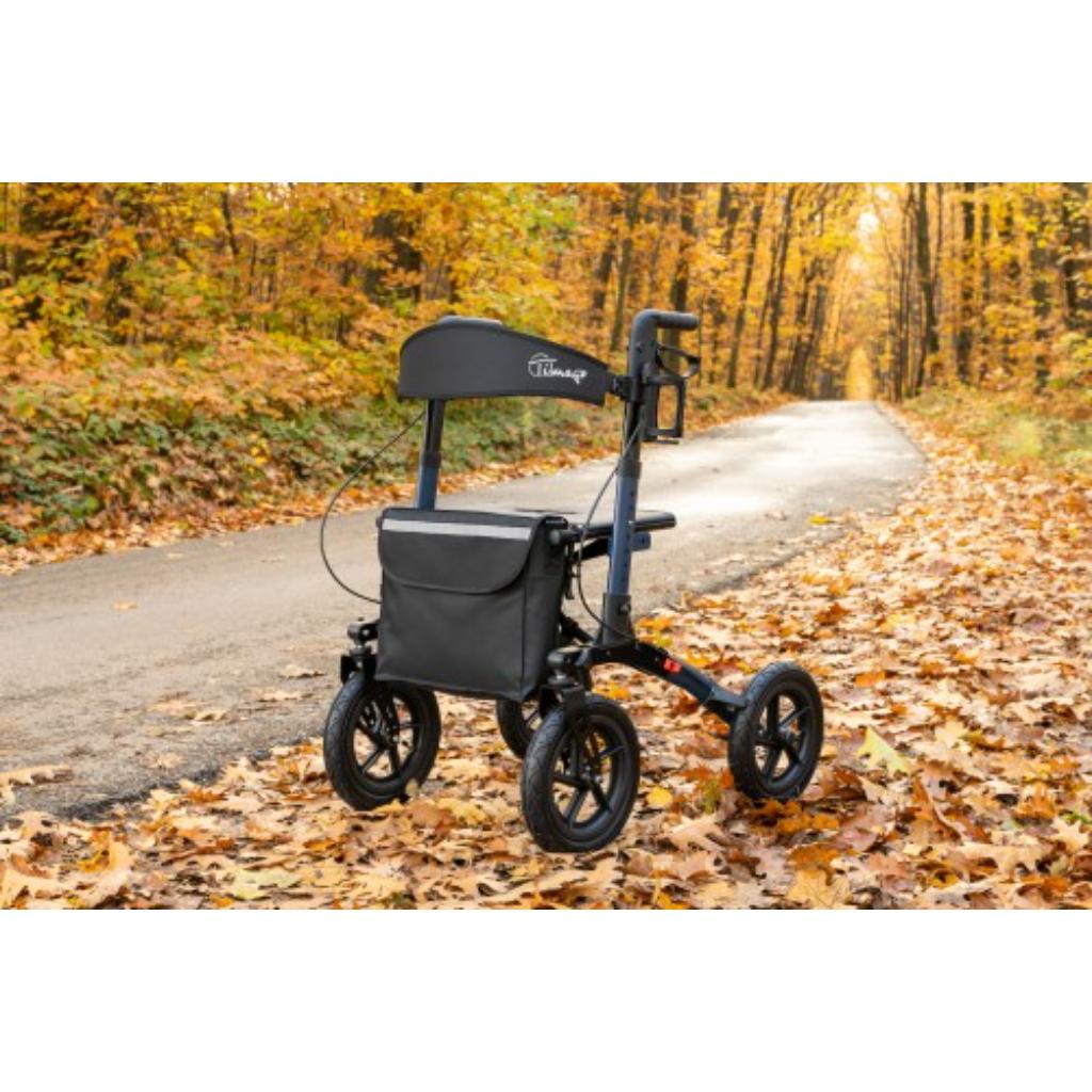 YOLA AIR | Rollator med luftfyllda hjul