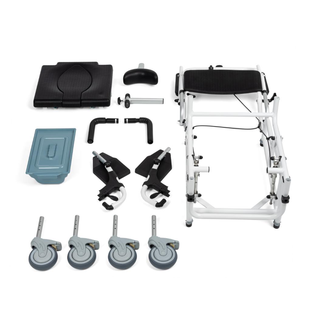 MASTER TIM PLUS | Tiltfunktion | Dusch-, toalett- och transportstol
