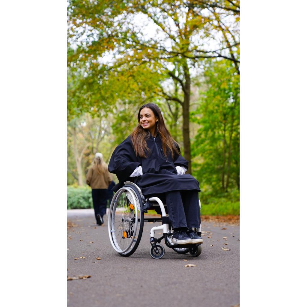 PONCHO | Varm och vattenavvisande softshell | One Size