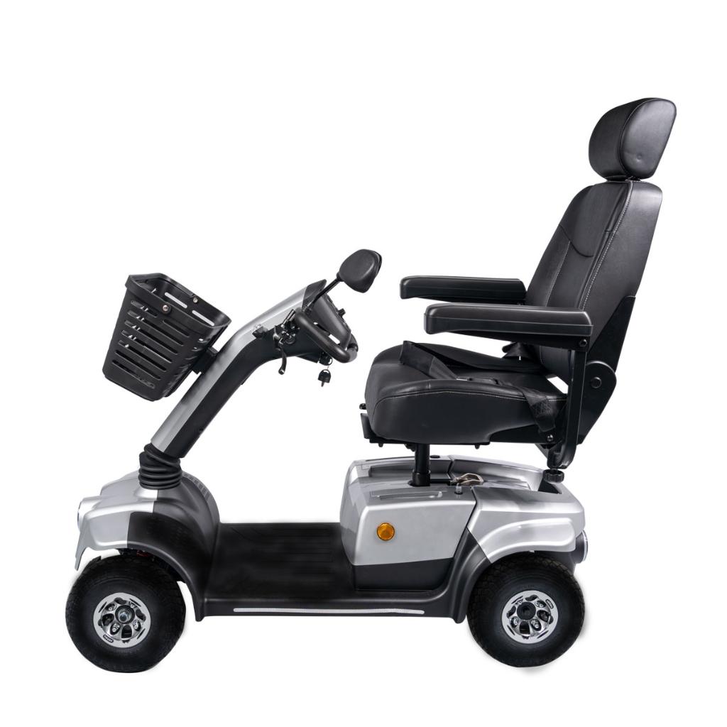 ARES Elscooter | 12 km/h | 50 km | luftfyllda hjul