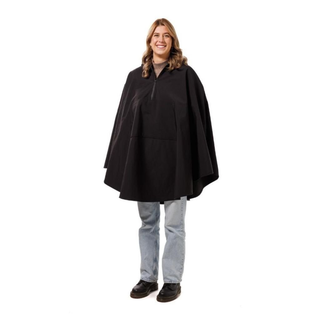 PONCHO | Varm og vandafvisende softshell | One Size