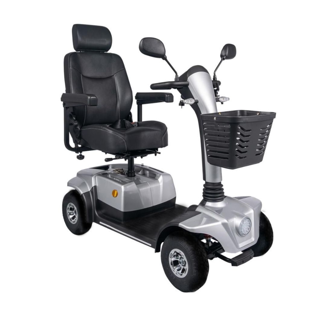 ARES Elscooter | 12 km/h | 50 km | Luftfyllda hjul