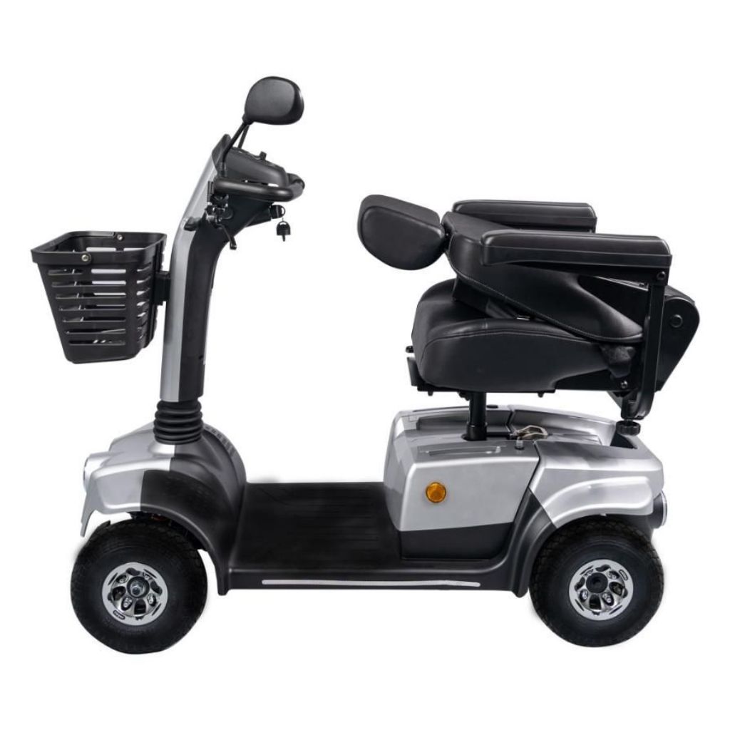 ARES El - scooter | 12 km/h | 50 km | Luftfyllda hjul