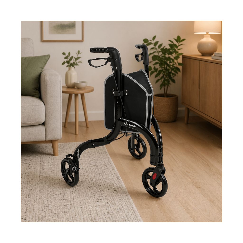 RAPID trehjulig rollator - 4,4 kg | TIMAGO