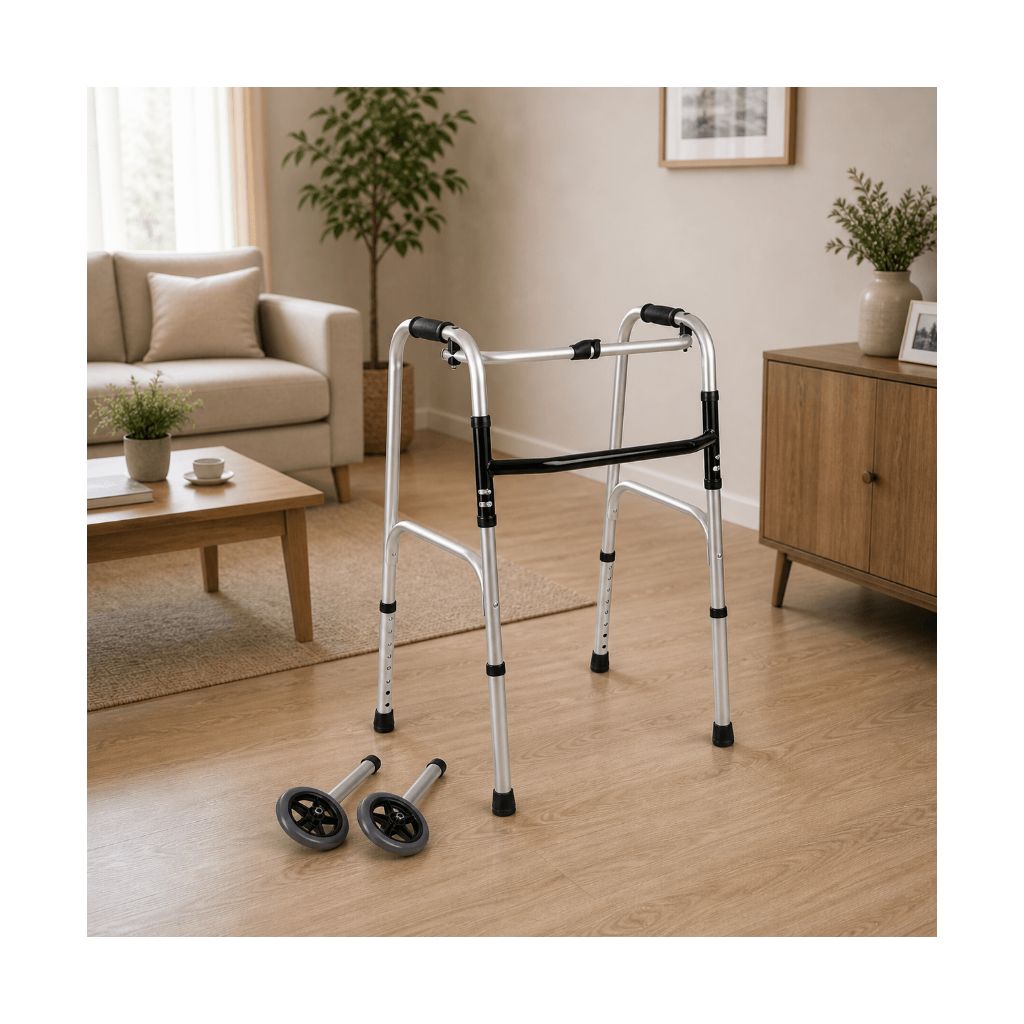 ROLLATOR - Fällbart gångstativ med hjul | TIMAGO