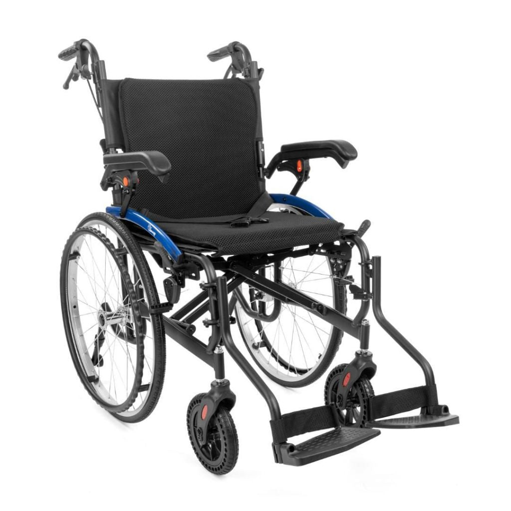 FLOW TIM | ultralätt rullstol - 11,9 kg | komplett utrustning