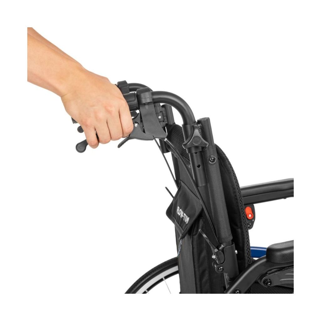 FLOW TIM | ultralätt rullstol - 11,9 kg | komplett utrustning