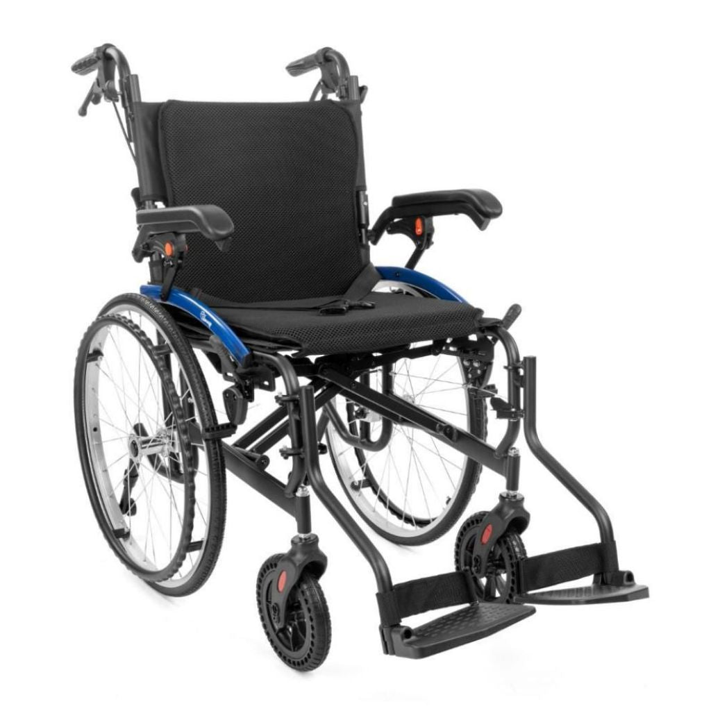 FLOW TIM | ultralätt rullstol - 11,9 kg | komplett utrustning