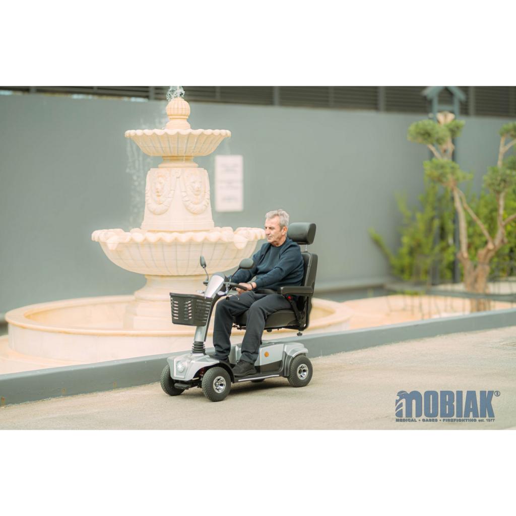 ARES Elscooter | 12 km/h | 50 km | luftfyllda hjul